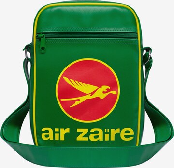 LOGOSHIRT Shoulder Bag 'Air Zaire Airways' in Green: front