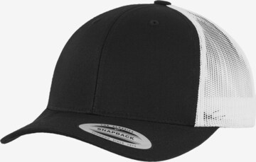 Casquette 'Retro' Flexfit en noir : devant