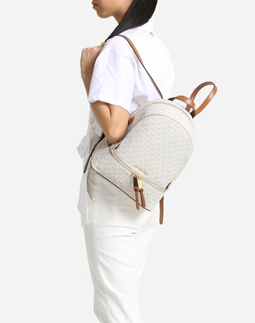 MICHAEL Michael Kors Backpack 'Rhea' in White: front