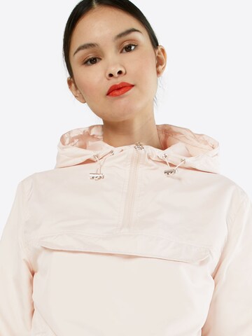 Urban Classics Between-Season Jacket in Pink