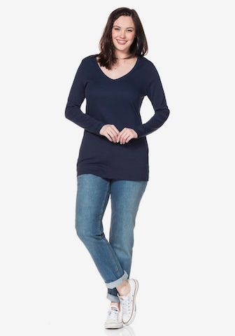 SHEEGO Shirt in Blau