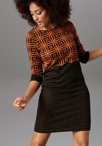 Aniston SELECTED Dress in Black: front