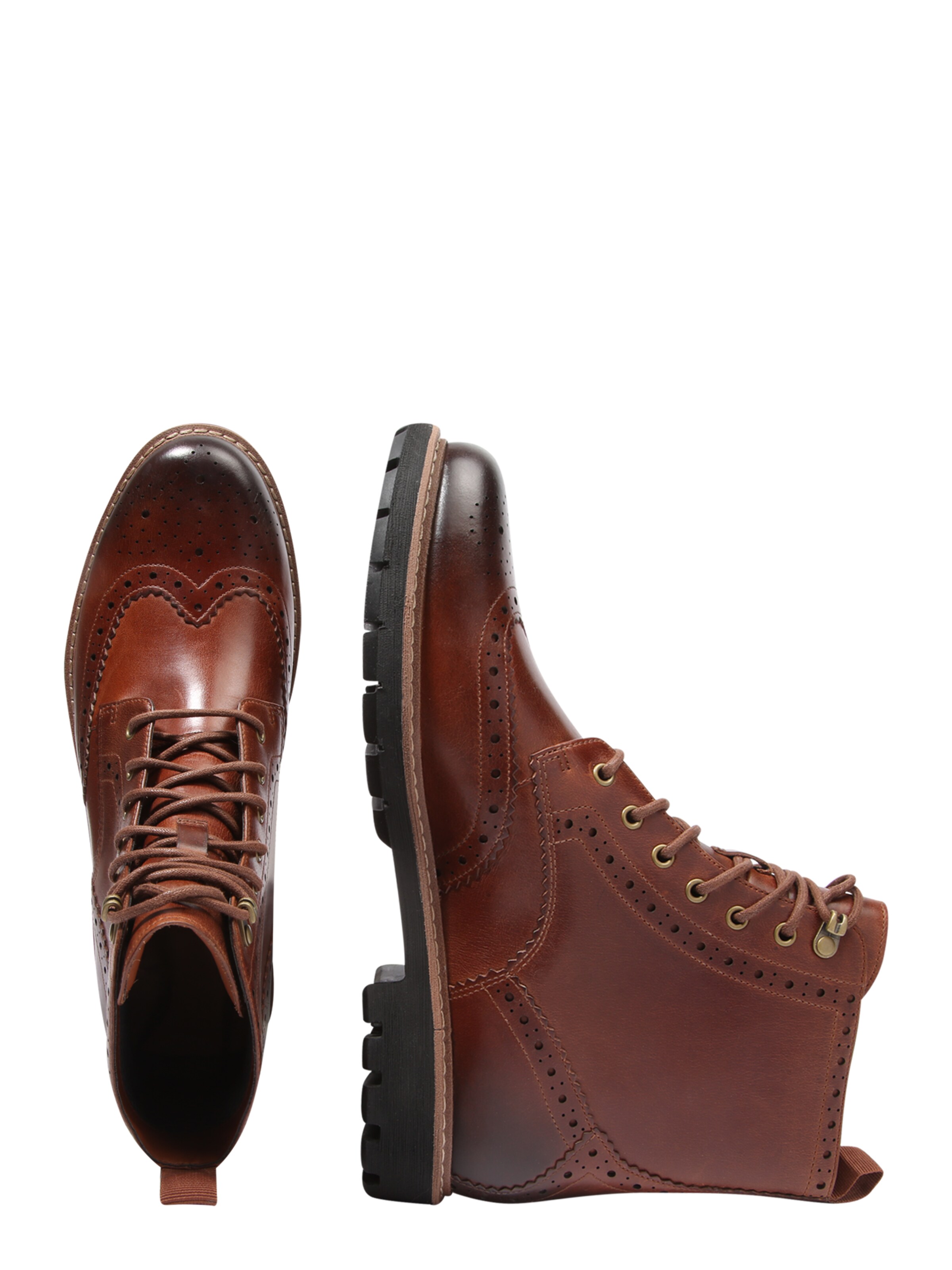 Bottines à lacets 'Batcombe Lord' CLARKS en marron