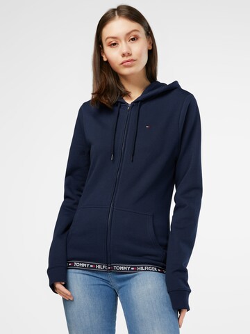 Tommy Hilfiger Underwear Sweat jacket in Blue: front