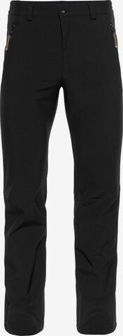 ICEPEAK Regular Outdoorbroek 'Sani' in Zwart: voorkant