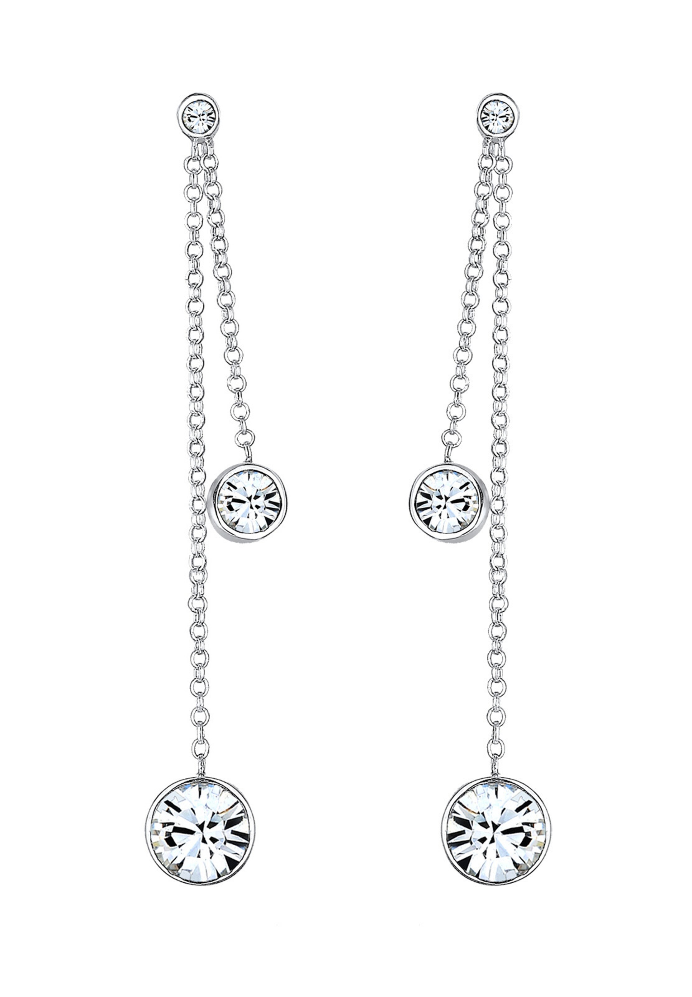 ELLI Oorbellen in Zilver: voorkant