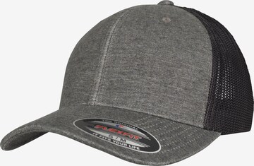 Cappello da baseball di Flexfit in grigio: frontale