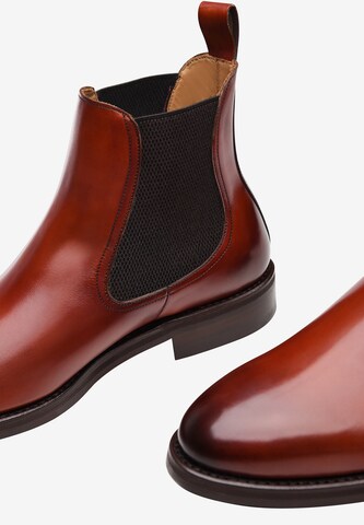SHOEPASSION Chelsea Boots 'No. 6814' in Brown