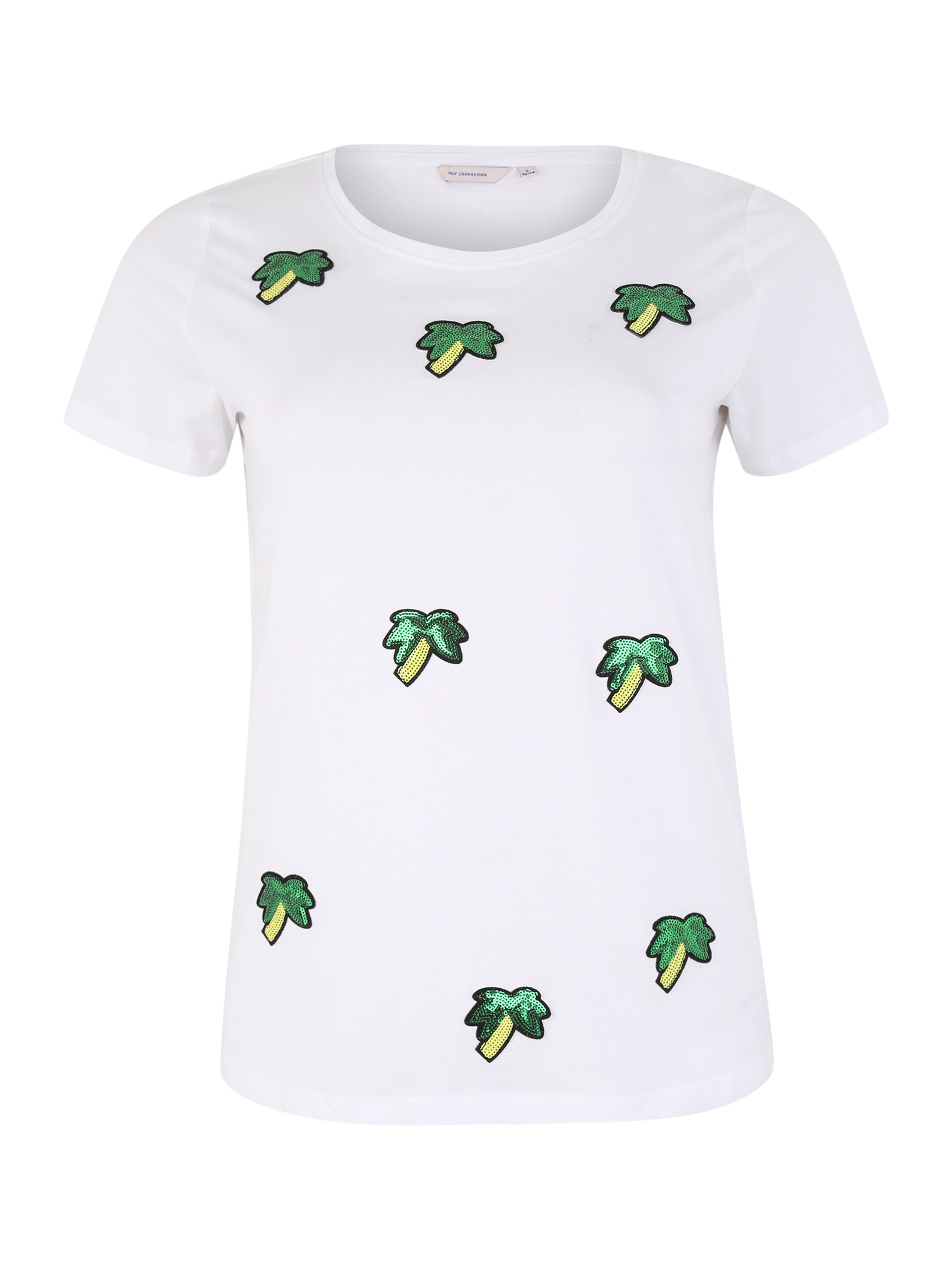 ONLY Carmakoma - Shirt 'DIDO' in de kleur Groen