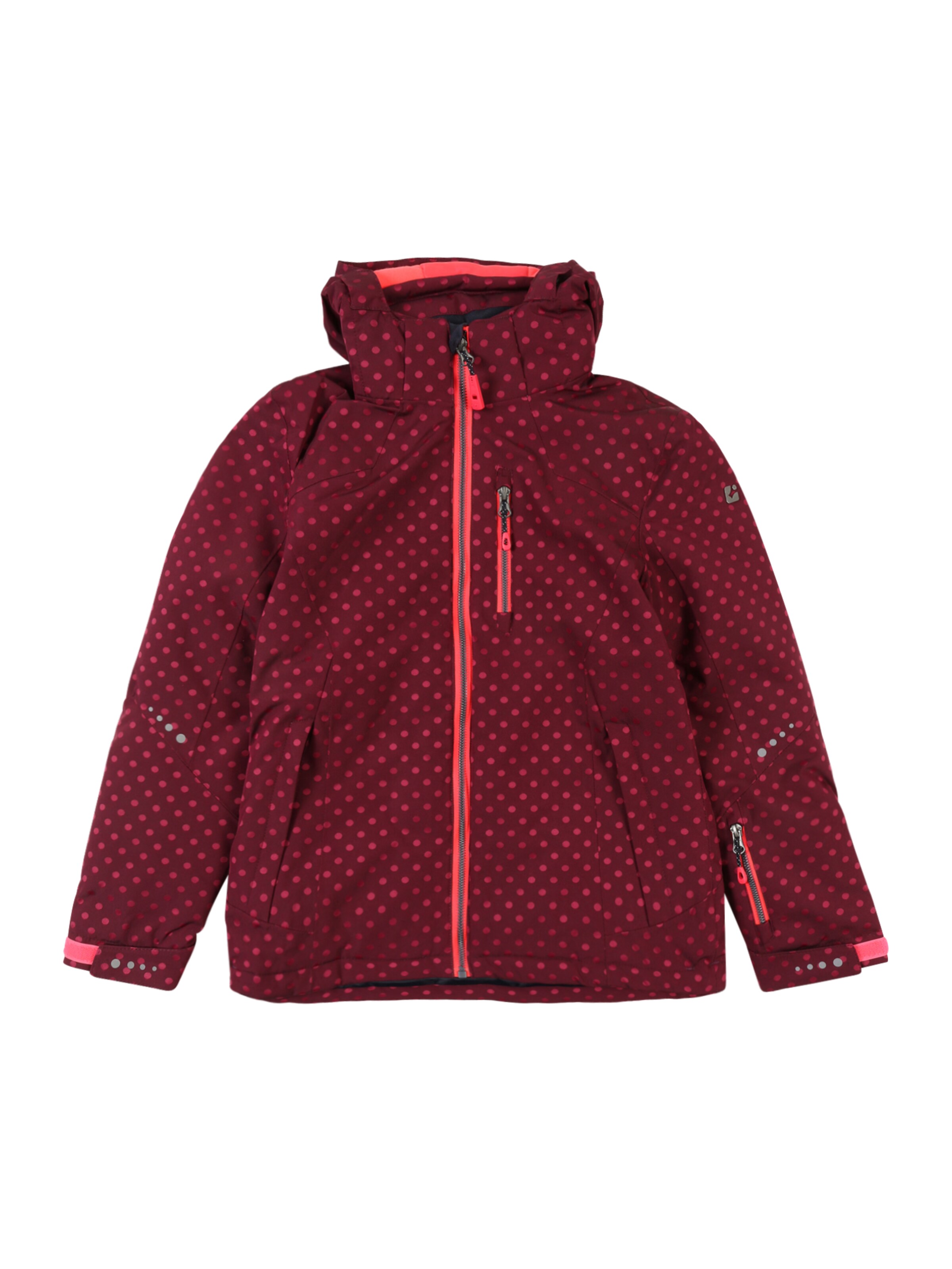 KILLTEC - Outdoorjas 'Valjessa jr' in de kleur Framboos