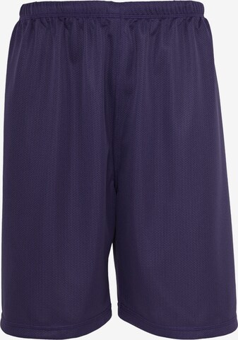 Urban Classics - Loosefit Calças em roxo: frente