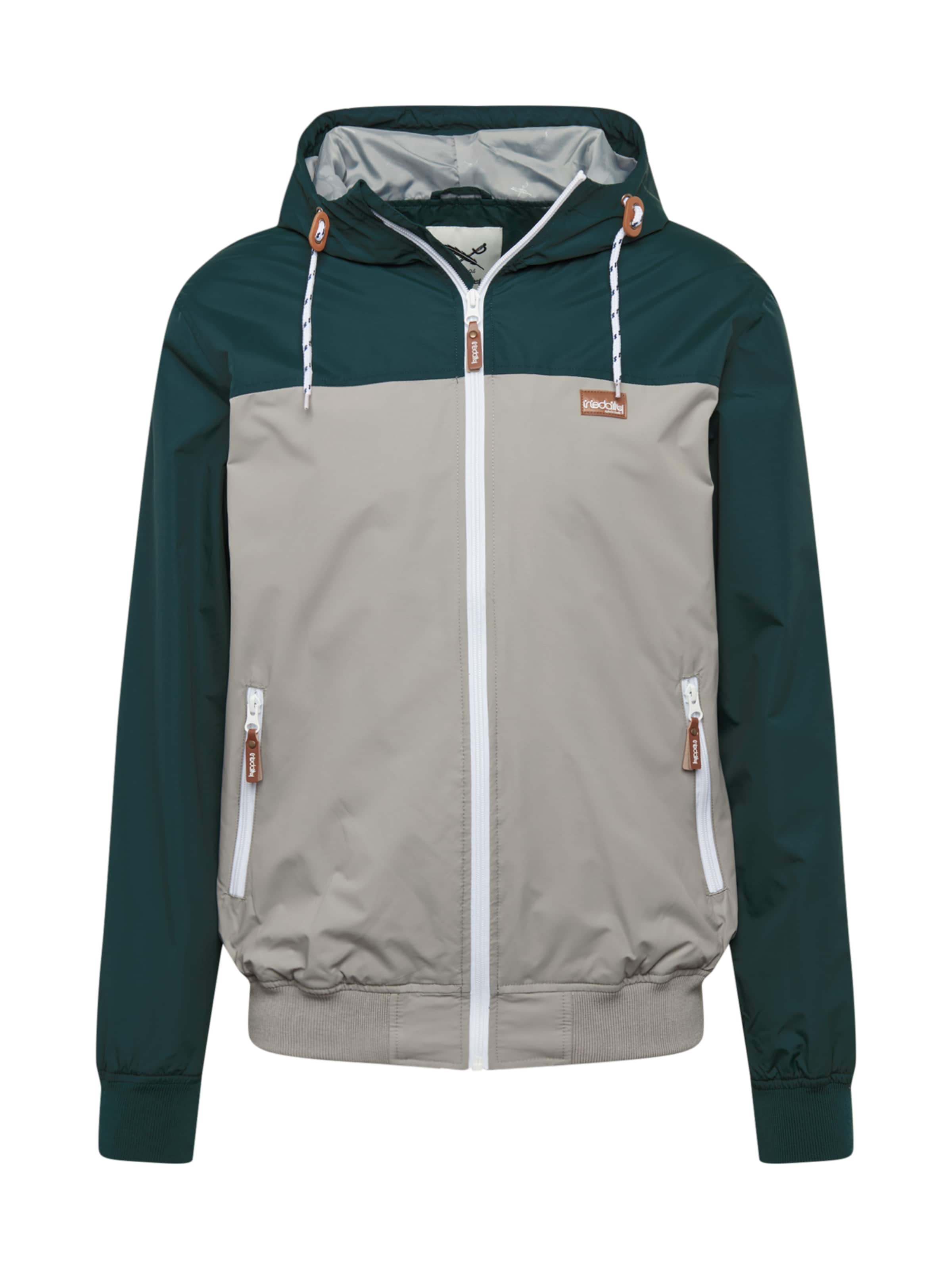 Iriedaily Jacke 'Auf Deck' in Beige: Vorderseite