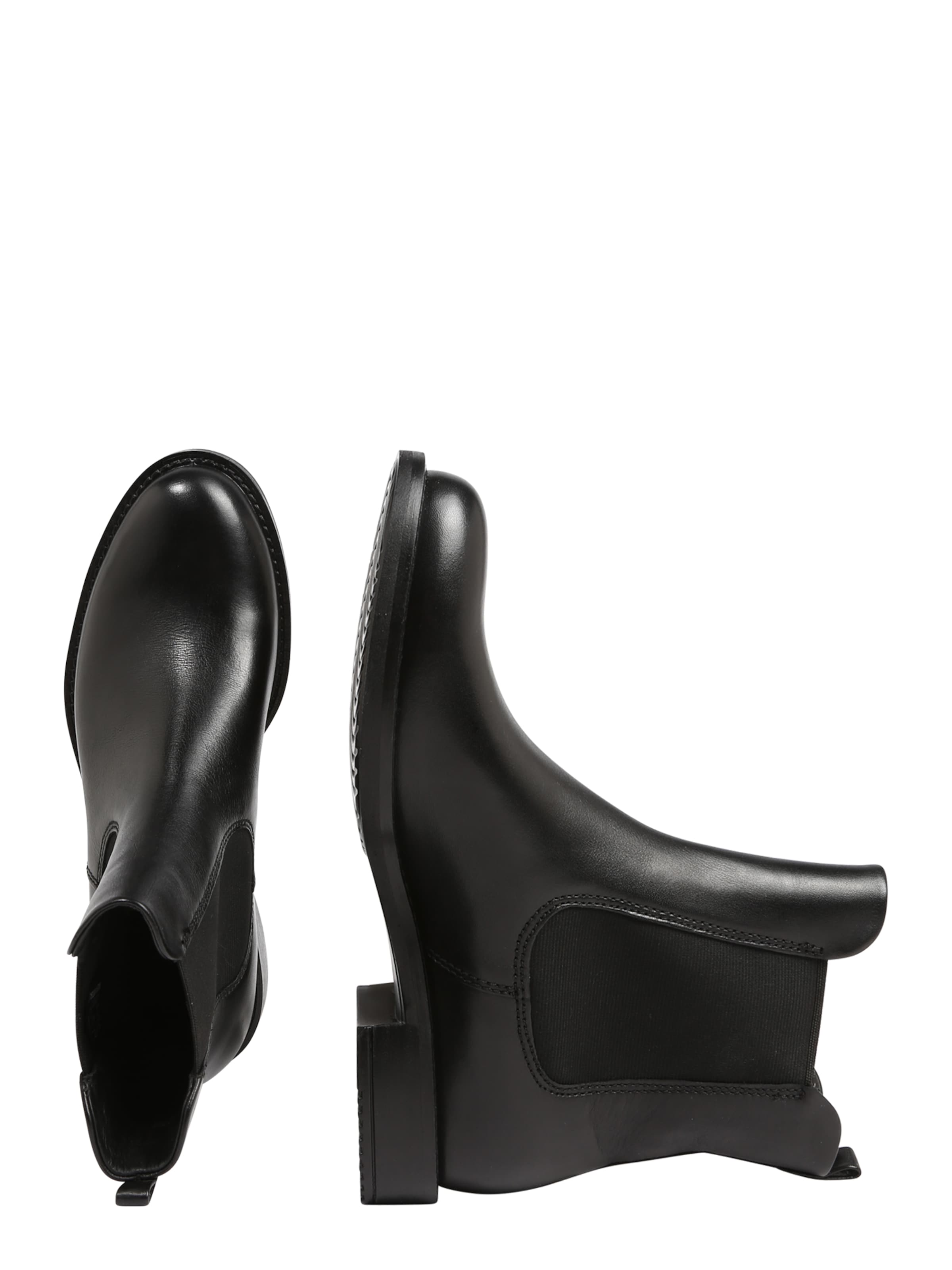 ECCO Chelsea boots 'Sartorelle 25' in Zwart: zijkant