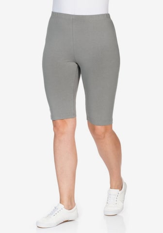 Skinny Leggings di SHEEGO in grigio: frontale