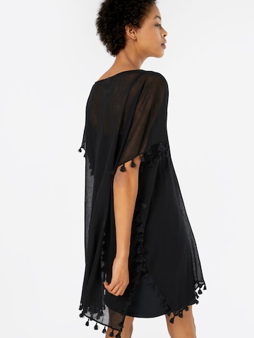 Seafolly Kaftan 'Amnesia' in Schwarz: zadná strana