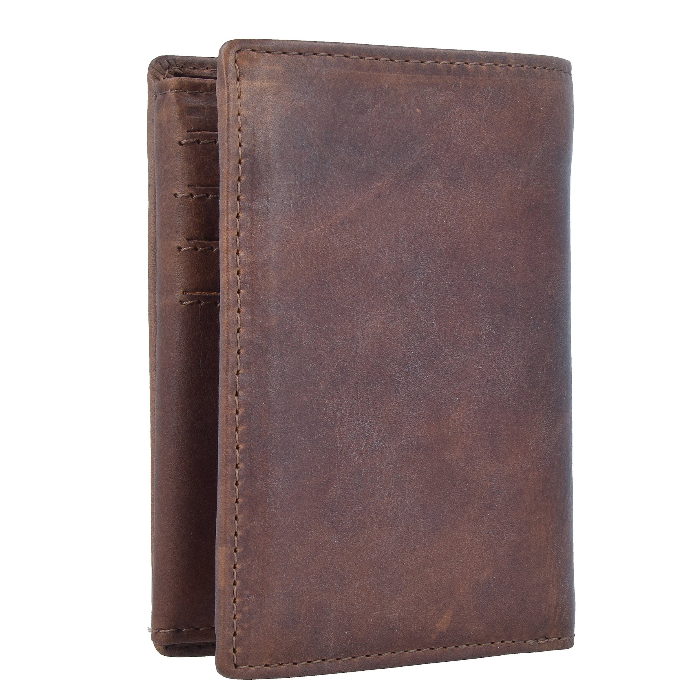 Portamonete 'Rfid' di Greenland Nature in marrone