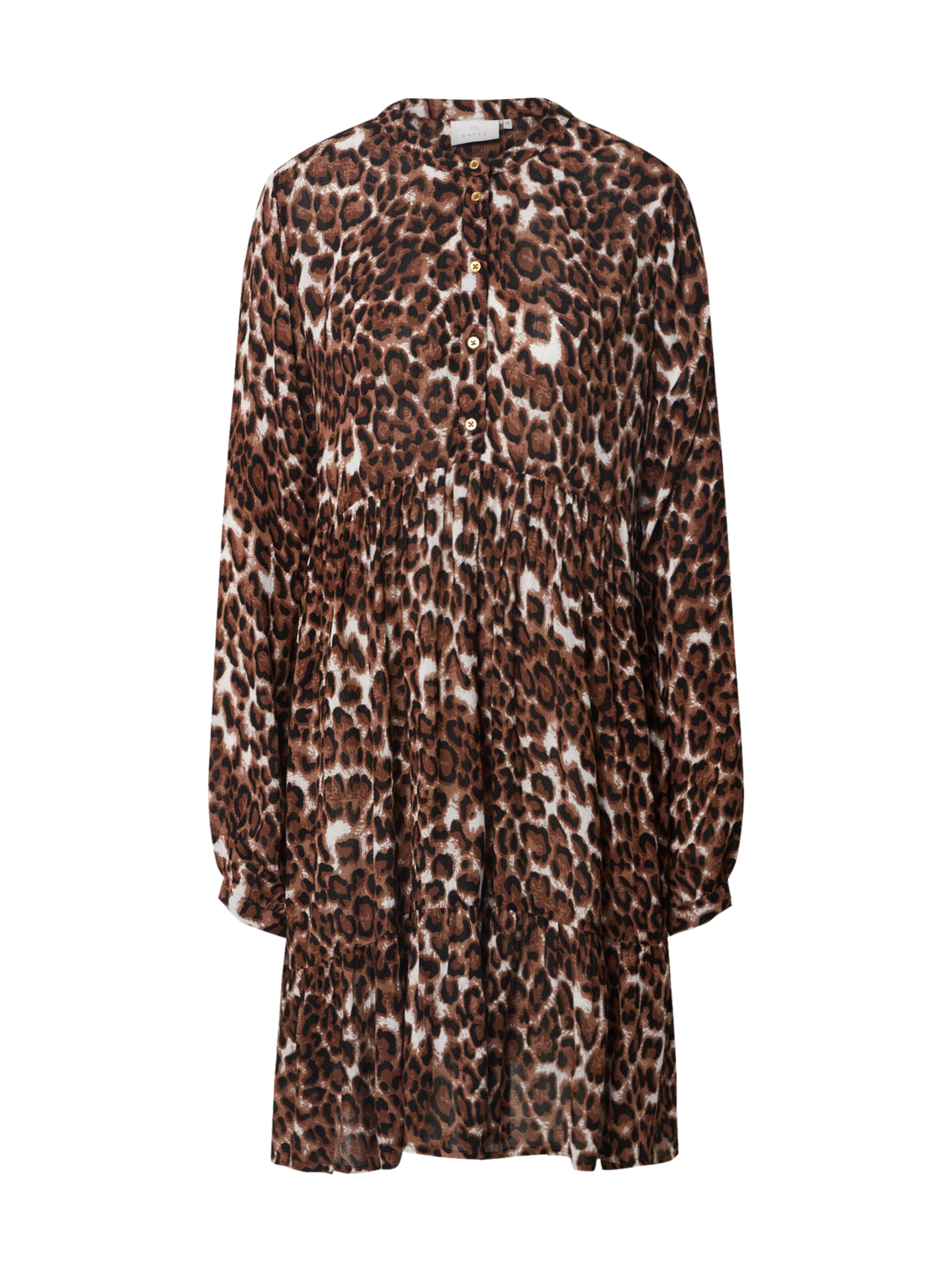 Kaffe Tunic 'KAKACEY AMBER' in Brown: front