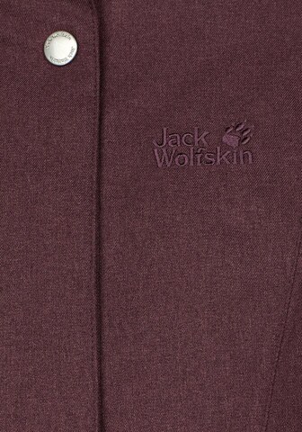 JACK WOLFSKIN Outdoor Jacket 'Park Avenue' in Red