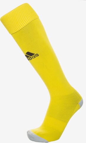 Calzino sportivo 'Milano' di ADIDAS SPORTSWEAR in giallo: frontale