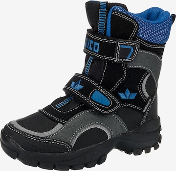 LICO Boots 'Samuel' in Zwart: voorkant