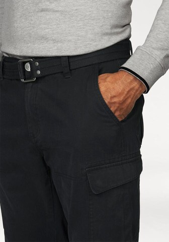 Man's World Regular Cargo Pants in Black