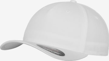 Casquette Flexfit en blanc : devant