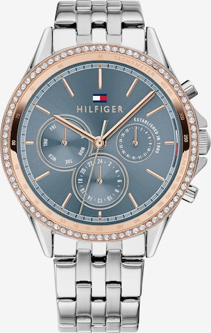 TOMMY HILFIGER Analog Watch in Silver: front