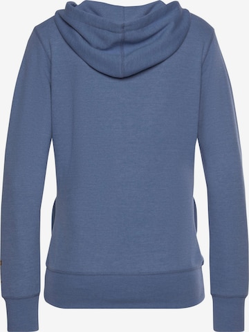 BENCH Zip-Up Hoodie in Blue