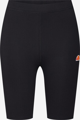 ELLESSE Skinny Leggings 'Tour' in Zwart: voorkant