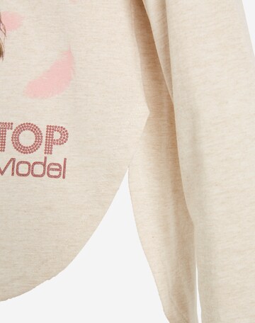 TOP MODEL Shirt in Beige