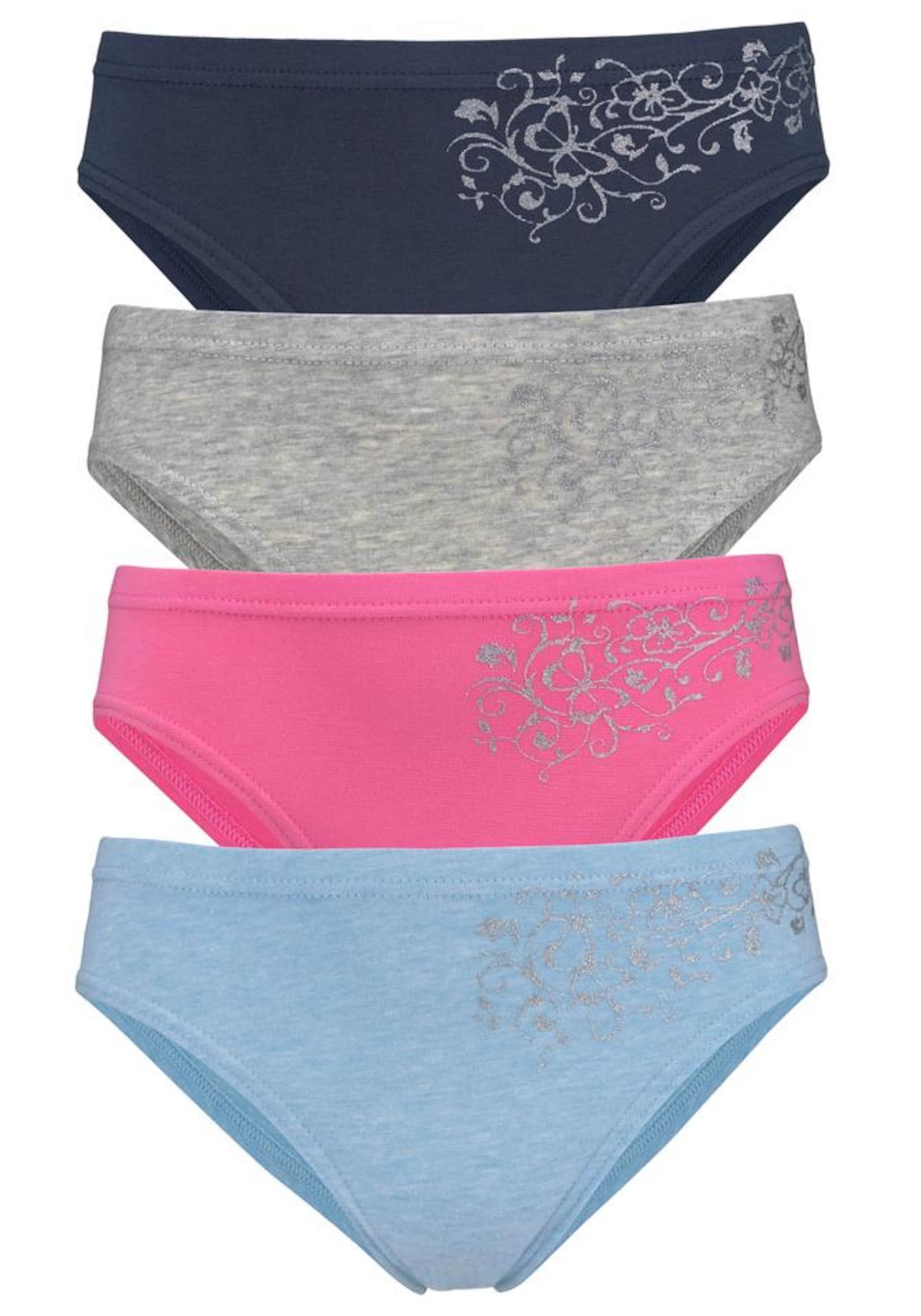 PETITE FLEUR Slip in Blau: Vorderseite