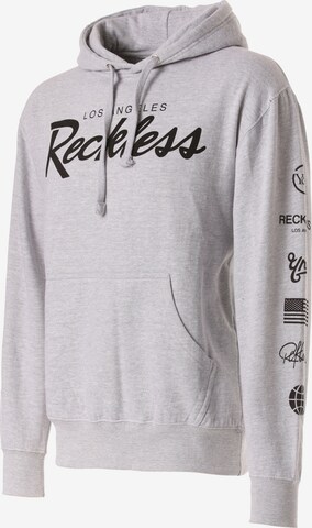 Young & Reckless Sweatshirt 'Circuit' in Grau