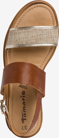 TAMARIS Strap Sandals in Brown