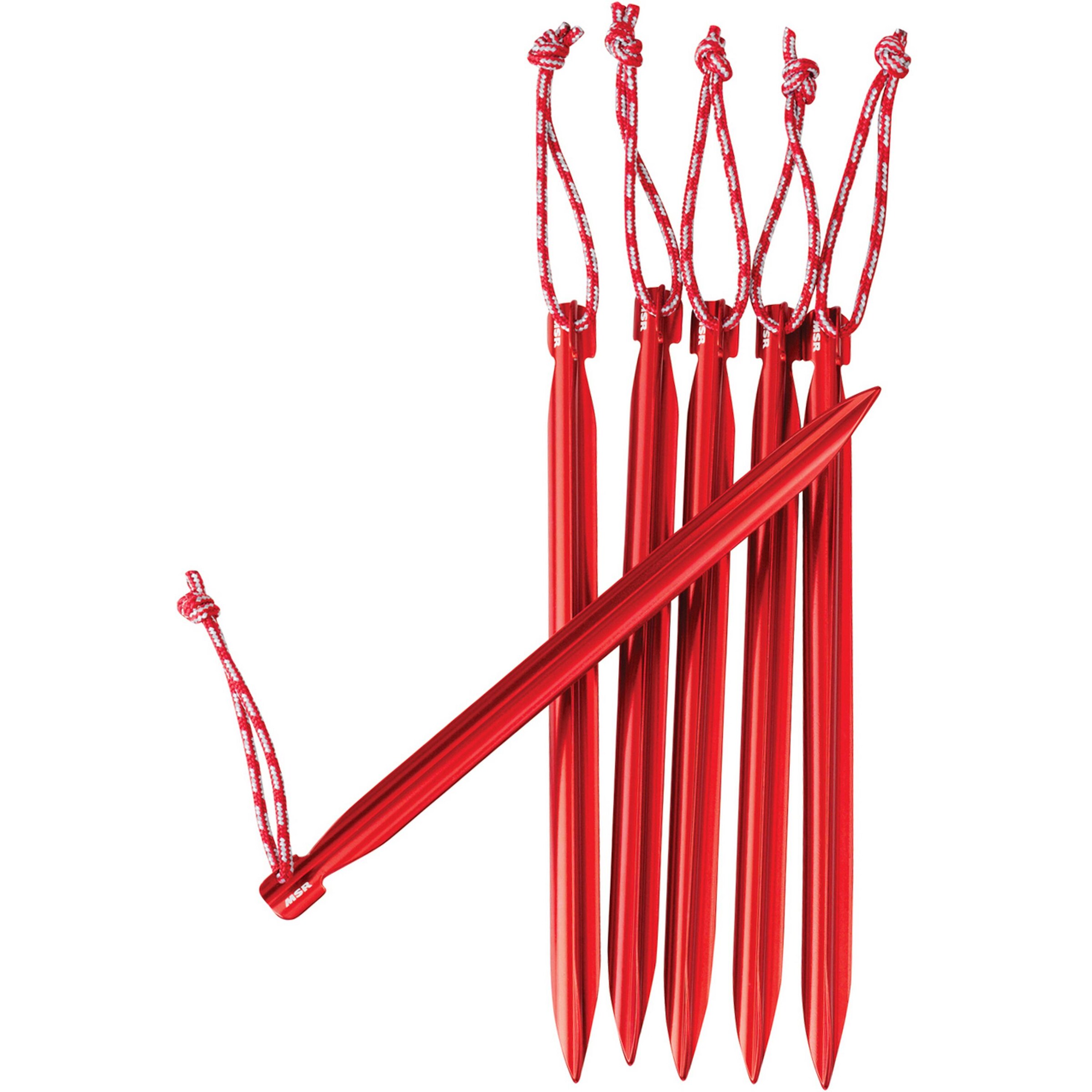 MSR Heringe 'Groundhog' in Rot: Vorderseite