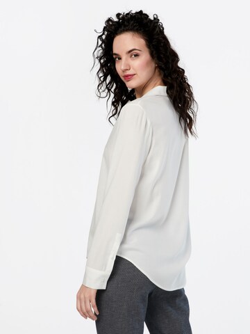 Samsøe Samsøe - Blusa 'Milly' em branco: atrás