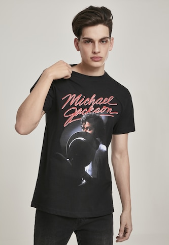 Mister Tee Tričko 'Michael Jackson' - Čierna: predná strana