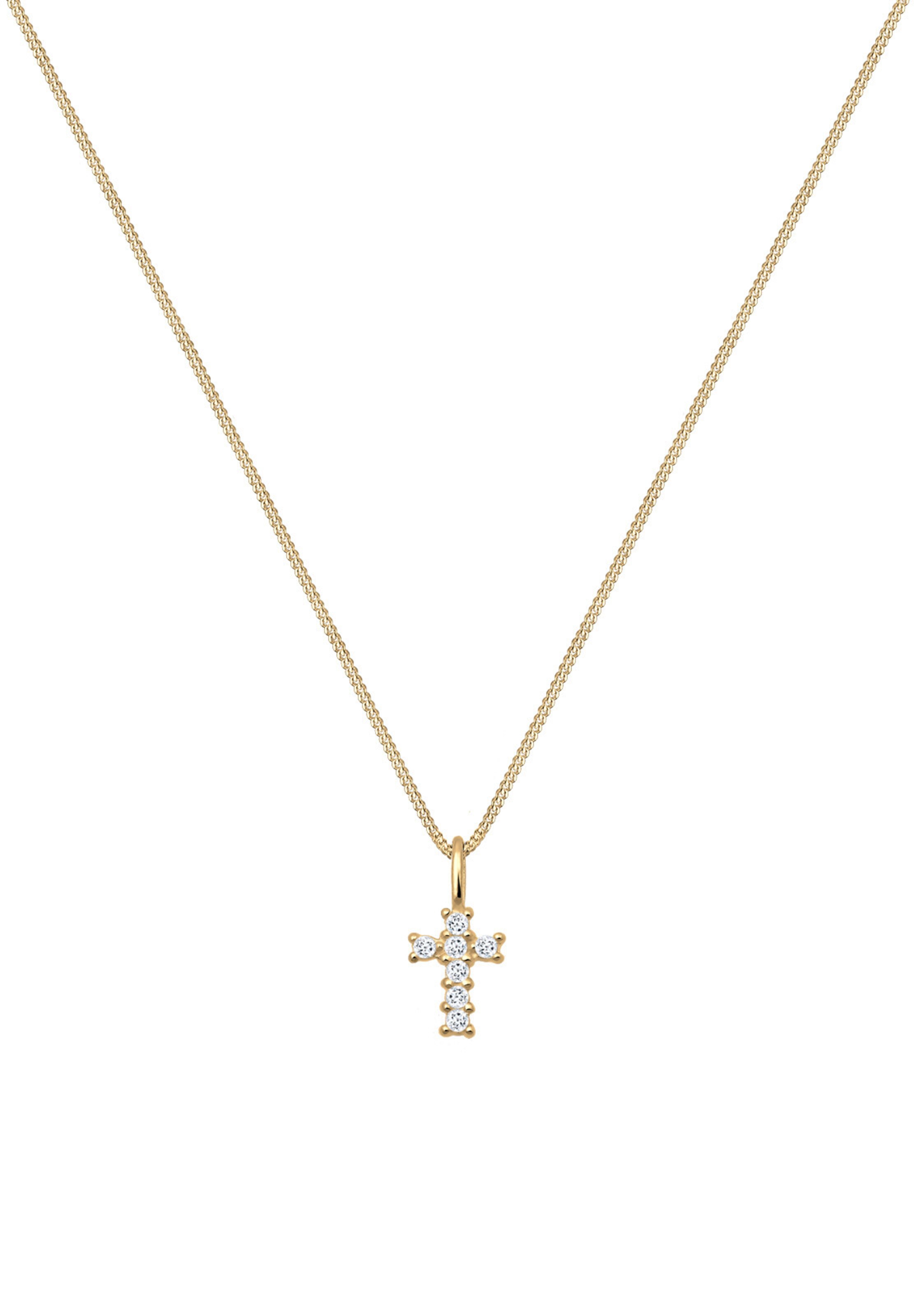 Chaîne 'Kreuz' ELLI PREMIUM en or