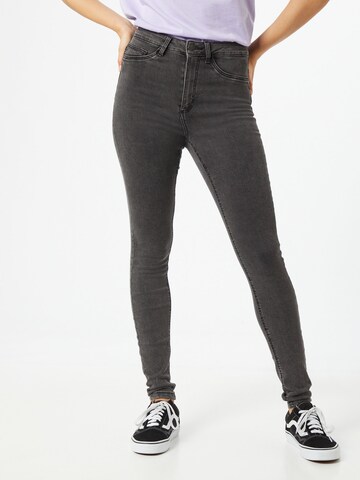 Noisy may Jeans 'Callie' in Grey: front
