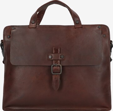 Borsa portadocumenti 'Aberdeen' di Harold's in marrone: frontale