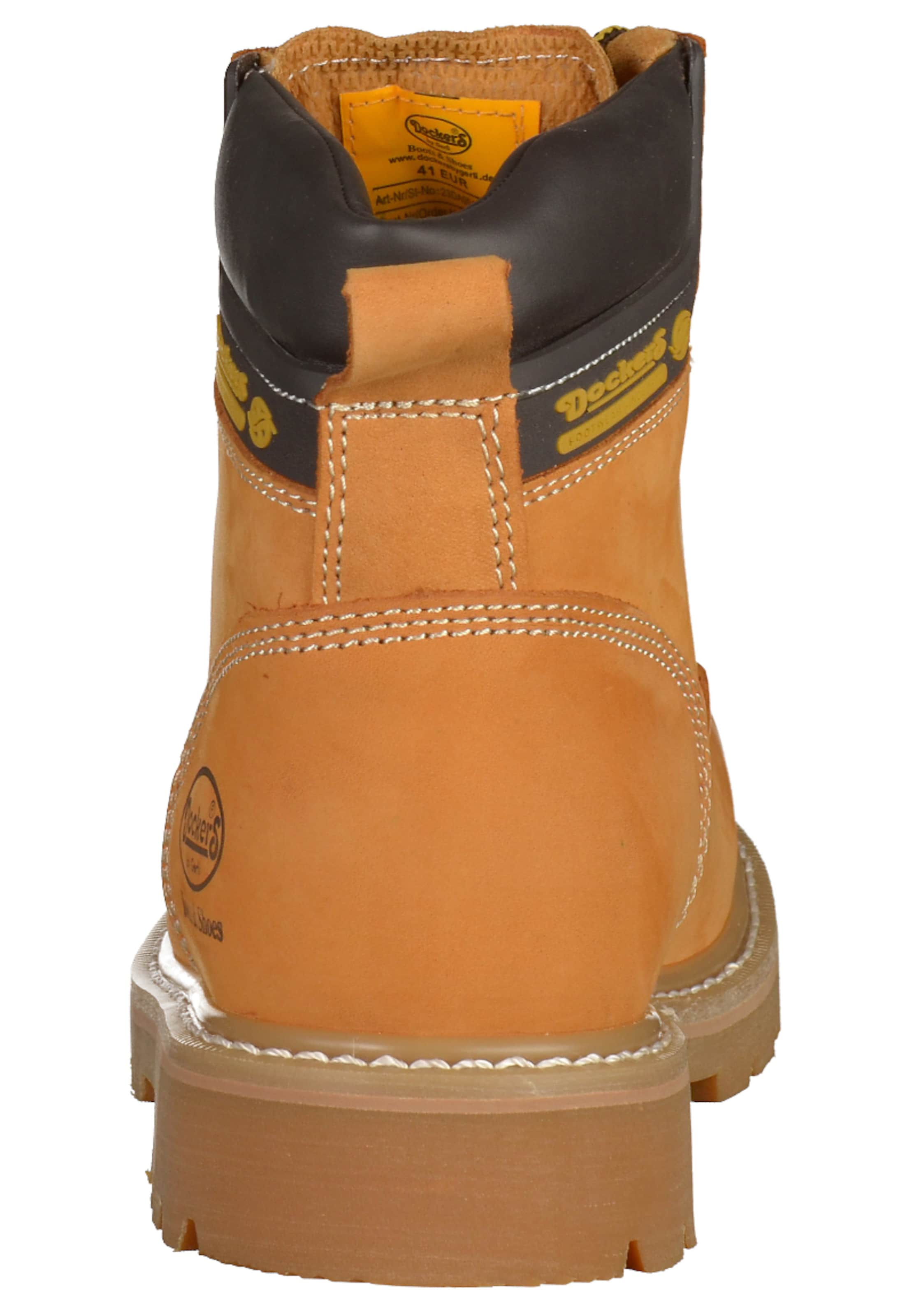 Dockers by Gerli - Botas com atacadores 'Darmstadt' em castanho