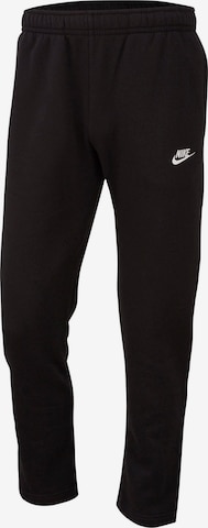 Nike Sportswear Обычный Штаны 'CLUB FLEECE' в Черный