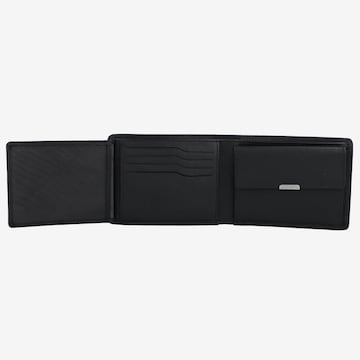 Braun Büffel Wallet 'Golf 2.0' in Black