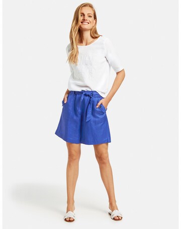 GERRY WEBER Loosefit Shorts in Blau