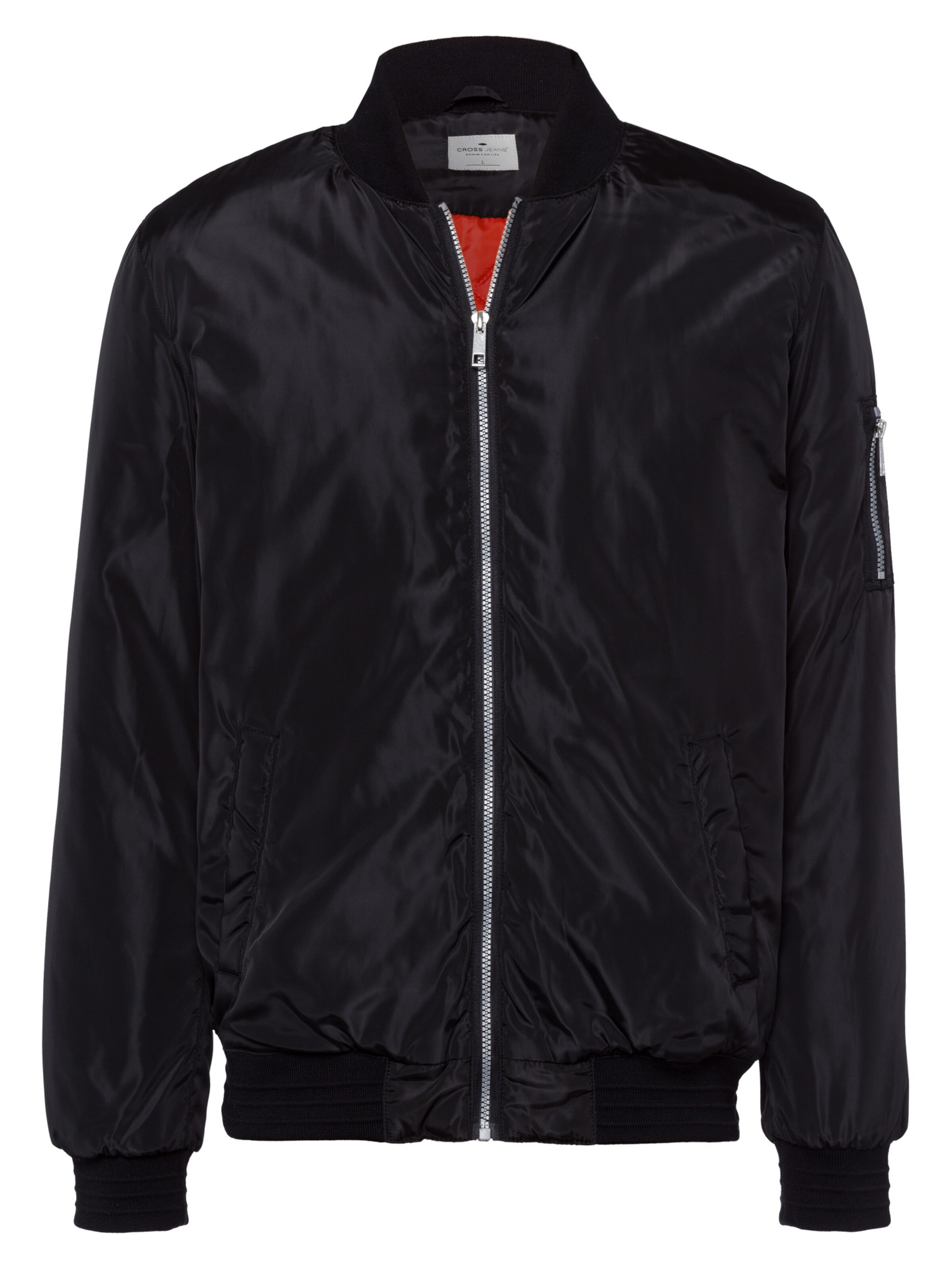 Cross Jeans - Outdoorjacken '40211' in schwarz