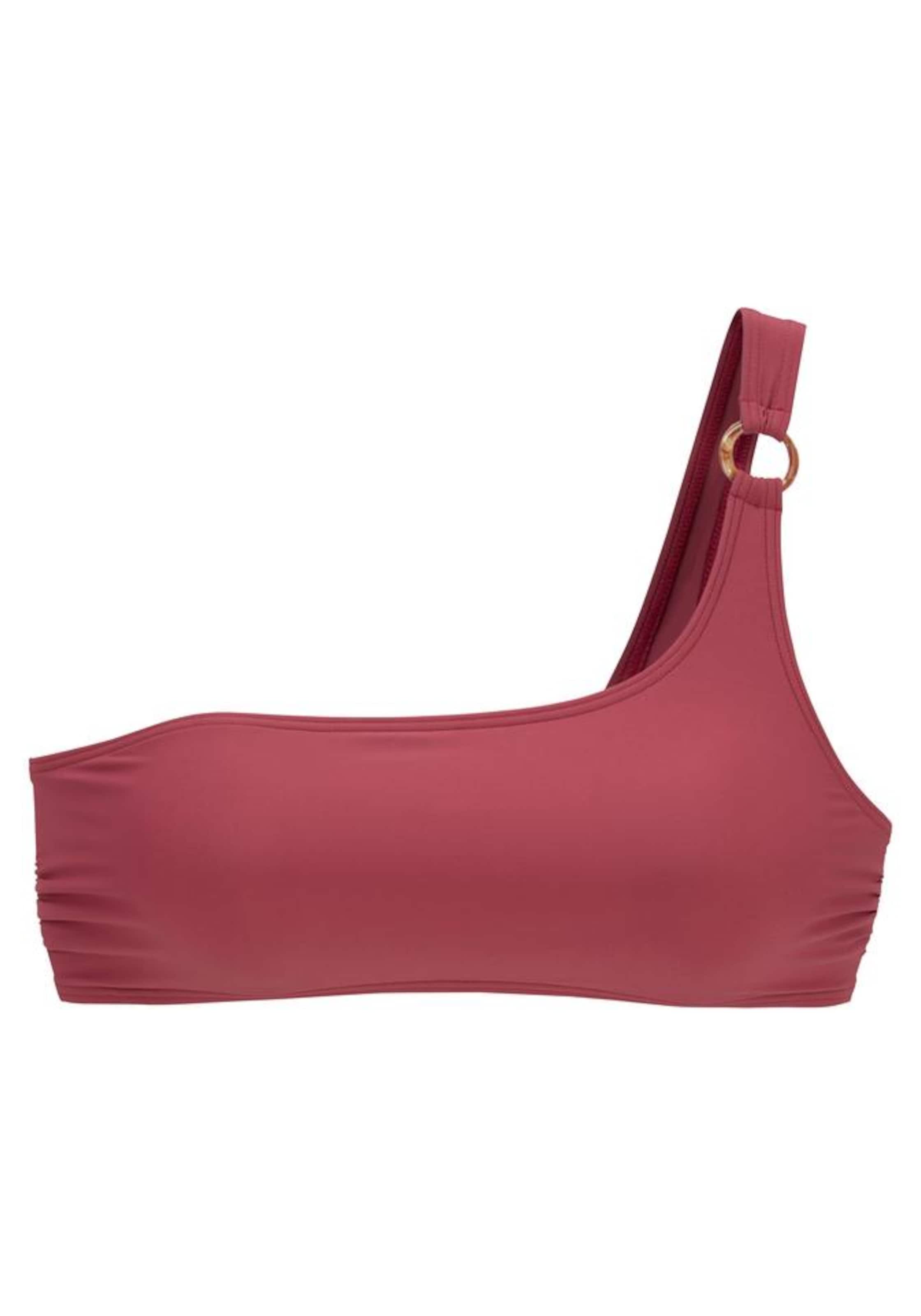 s.Oliver Τοπ μπικίνι 'Rome' σε κόκκινο: μπροστά