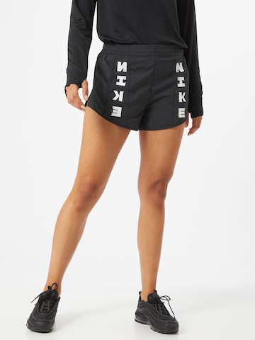 NIKE Regular Sportbroek in Zwart: voorkant