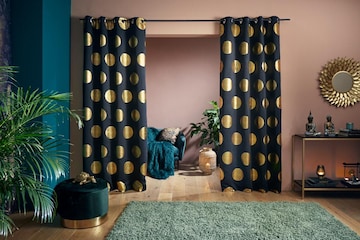 MY HOME Curtains & Drapes in Black