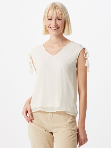 VERO MODA - Top 'PENELOPE' em bege: frente