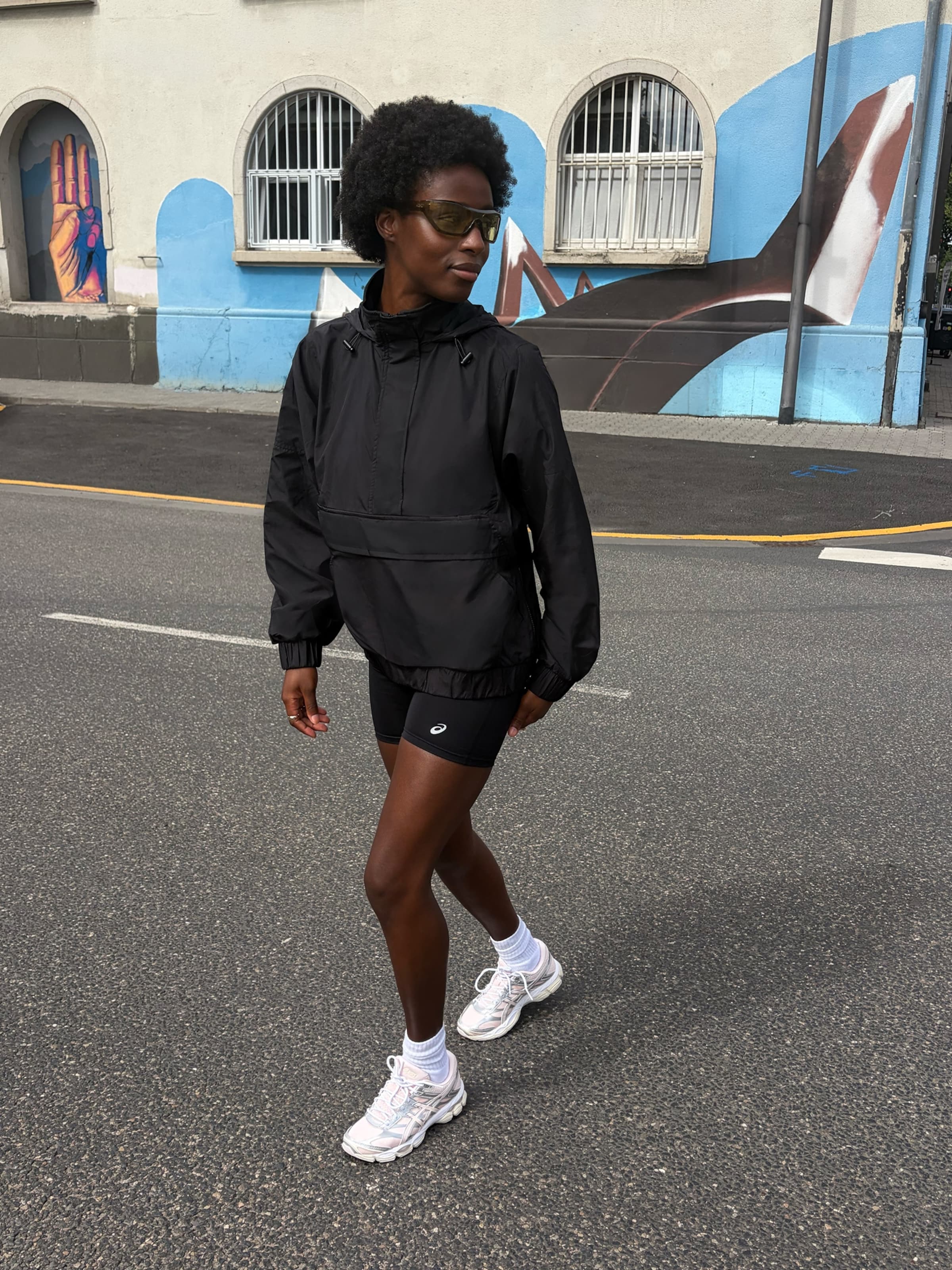 Maidatou - All Black Outfit by Asics