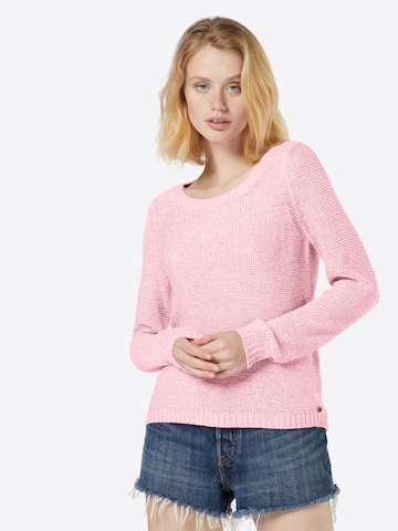 ONLY Sweater 'ONLGeena' in Pink: front